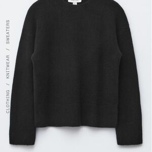 Black Knit Sweater